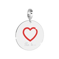 Pendente Rebecca Donna My World Messages in Bronzo BWNPBB24